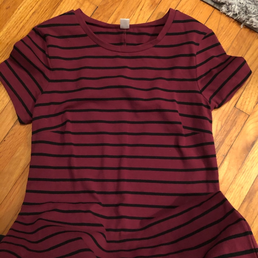Old Navy Striped T-Shirt Dress
